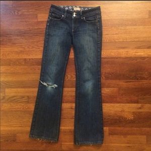 PAIGE Hidden Hills High Rise Boot Cut Jeans